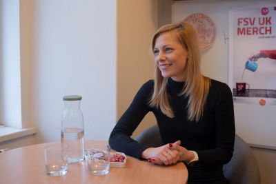 Aneta Kapuciánová, alumni  FSV UK